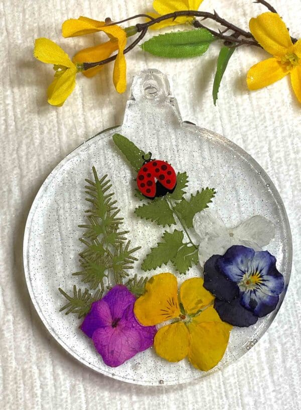 Ladybug Spring Ornament